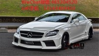 奔馳W218cls63 350 300改裝VITT包圍機(jī)蓋排氣管