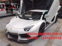 蘭博基尼LP700改裝SPEZIAL VERSION款款碳纖維大小包圍Aventador前唇后唇尾翼風(fēng)口