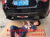 豐田GT86 斯巴魯BRZ改裝小包圍Password JDM款碳纖維后唇后擾流