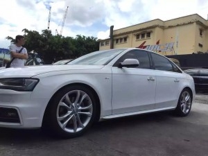 奧迪 A4、裝S4．18寸，效果不錯(cuò)！