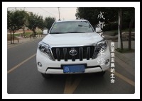 成都豐田普拉多改燈|成都普拉多車燈改裝雙光透鏡氙氣燈