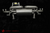 奧迪R8改裝香港giantsource排氣中尾段 R8 V10 V8改遙控閥門全段