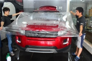 長(zhǎng)沙全車隱形車衣 路虎極光透是膜 美國(guó)UPPF透明膜 實(shí)體店包施工