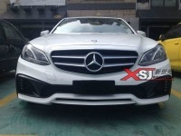 14款Benz奔馳E級W212 E260 E300改裝WALD尾翼大包圍