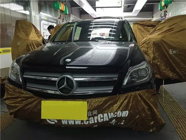 南通市啟東市汽車音響改裝店——奔馳GL450發(fā)燒級意大利ATI音響改裝