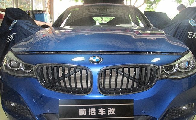 情牽意大利ATI悠揚(yáng)的飽滿人聲，原位無(wú)損安裝，武漢前沿車(chē)改【寶馬GT328音響改裝】