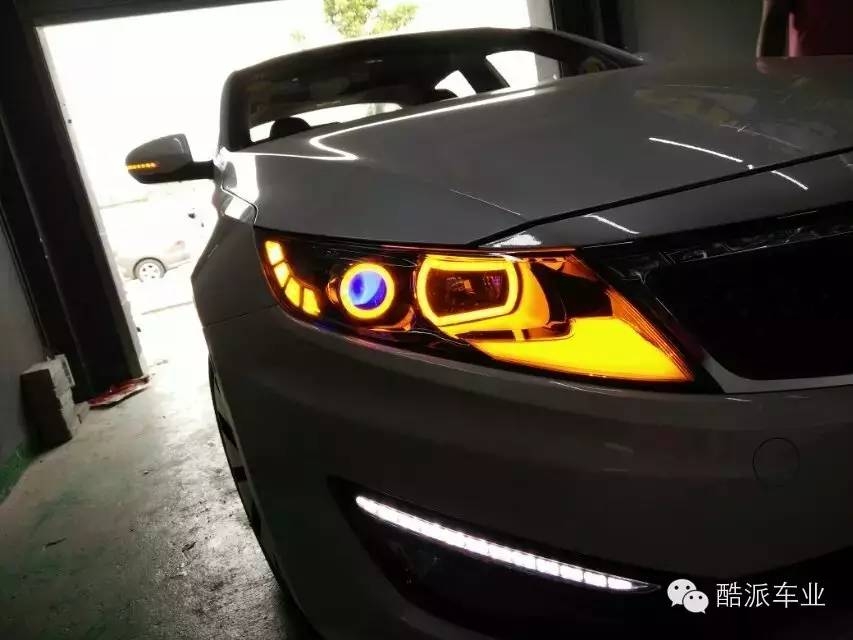K5改燈升級(jí)套件效果圖
