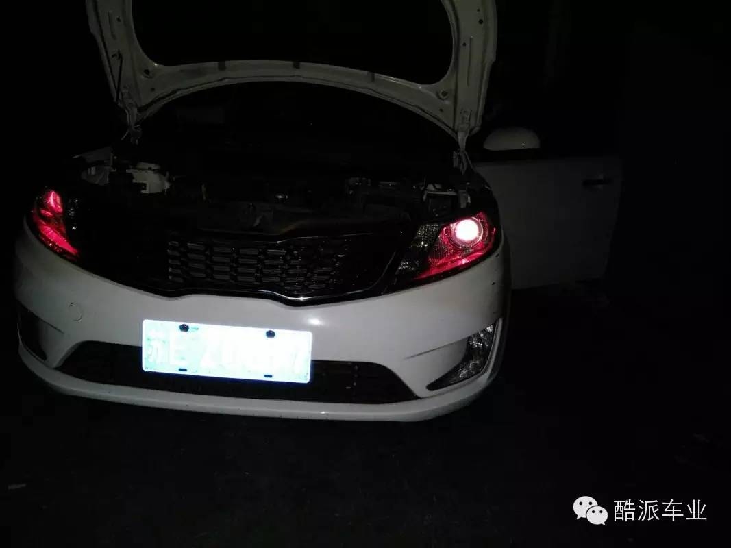 起亞K2燈光升級
