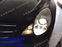 奔馳R300車燈改裝 海拉五代透鏡 北京馳遠(yuǎn)改燈店