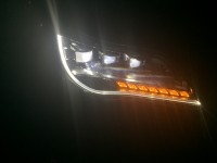 上海首臺(tái)榮威950車燈升級(jí)全LED大燈 改裝LED近光 遠(yuǎn)光 日行燈