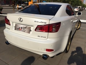 LEXUS IS250 升級HARDRACE 后傾角調(diào)節(jié)器 海拉風(fēng)格必備