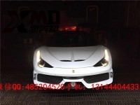 法拉利458改裝包圍 Ferrari F458 Speciale前杠 機蓋 碳纖維尾翼