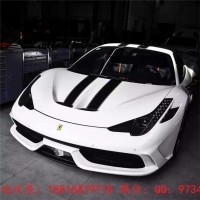 法拉利 Ferrari F430 改裝OEM原廠款 碳纖維后唇擾流底板 替換件