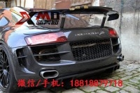 奥迪Audi R8 V8 V10 PPI款碳纤维尾翼定风翼 扰流板 包围改装