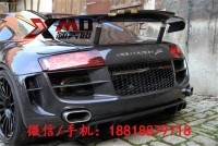 奧迪Audi R8 V8 V10 PPI款碳纖維尾翼定風(fēng)翼 擾流板 包圍改裝