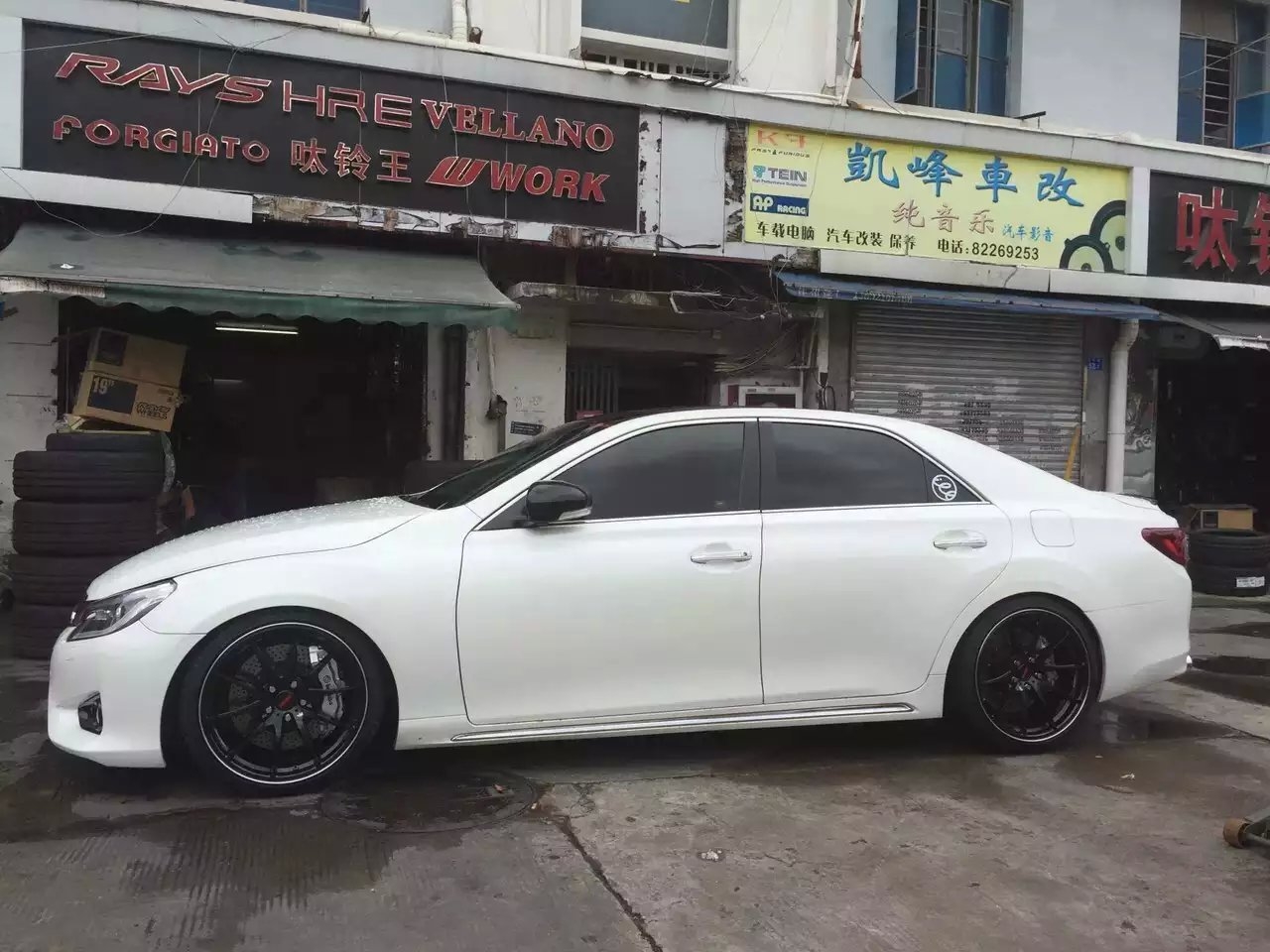 RAYS G25，19寸 裝銳志
