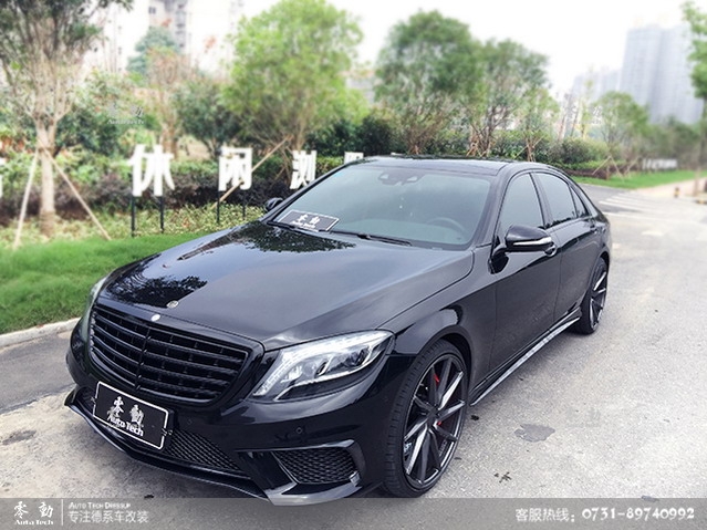奔馳S320整車改裝案例--長(zhǎng)沙奔馳專業(yè)改裝店