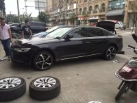 奧迪A6 改裝 19寸臺灣IFG 前后配 后輪內(nèi)凹