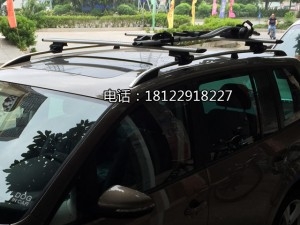 大眾途安拓樂(lè)車(chē)頂行李架及591自行車(chē)搭載架安裝實(shí)拍