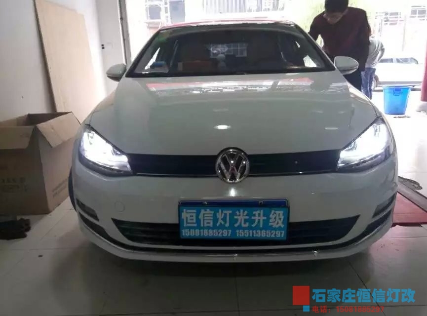 【石家莊恒信改車燈專業(yè)燈光升級】高七升級NTTK高性能套裝