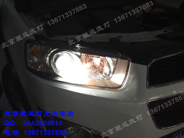 雪佛蘭科帕奇車燈改裝 大燈增亮 德國海拉五代透鏡