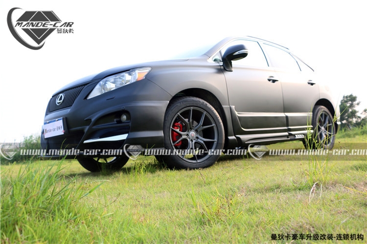 老車重改 LEXUS RX350變身記——Wald+19寸大腳+Arlon啞光+KYB避震+RPA平衡桿