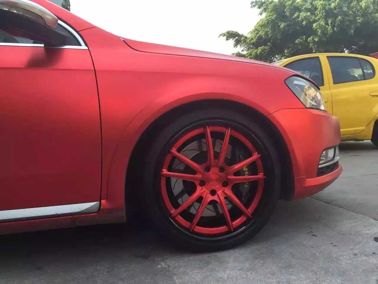 MORR 19鍛造已裝車，火紅火紅的