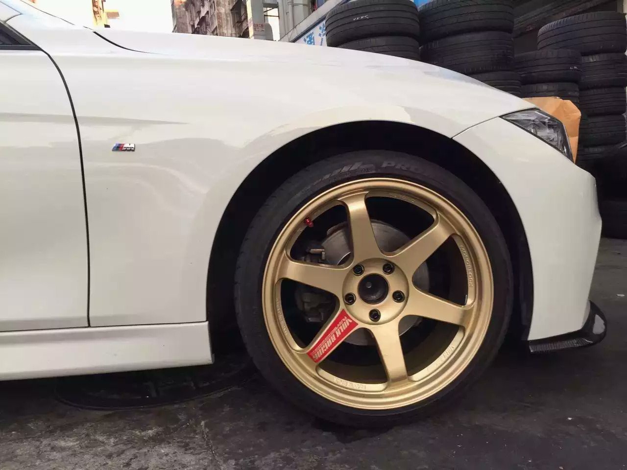 RAYS TE37，特別 顏色 19寸 加橫濱鏍桿裝車完工