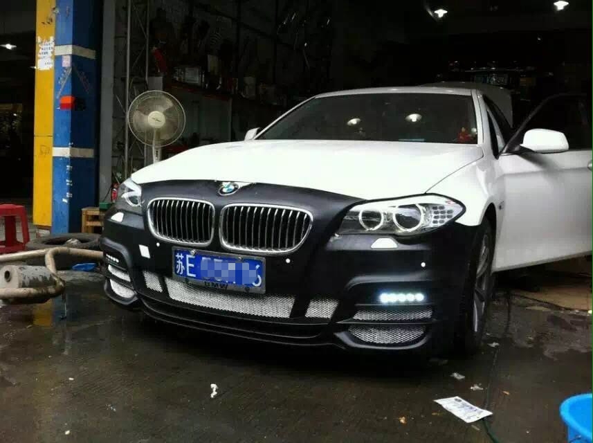 寶馬5系改裝wald大包圍套件 改裝前杠 后杠