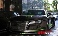 奧迪R8改裝PPT碳纖維寬體大包圍 R8改裝全車寬體包圍