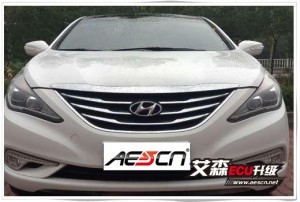 索納塔8 2.4L艾森刷ECU，漂洋過(guò)海來(lái)升級(jí)！