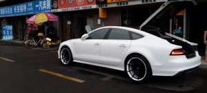 奧迪A7改裝19寸 2片鍛造輪轂