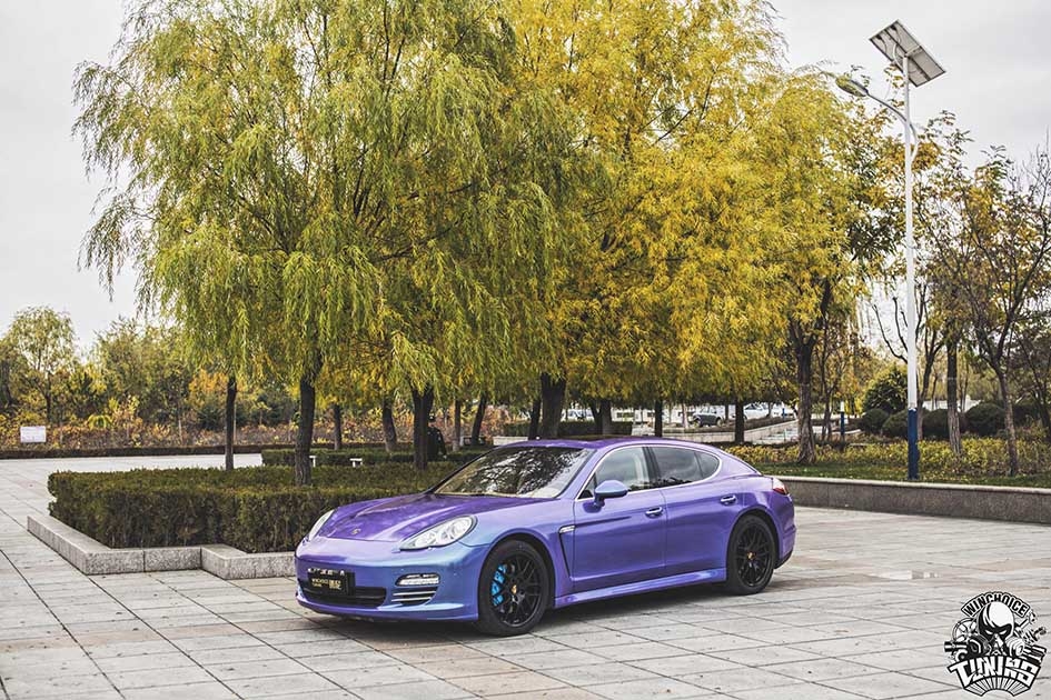 PORSCHE Panamera 3M 1080 Purple Blue