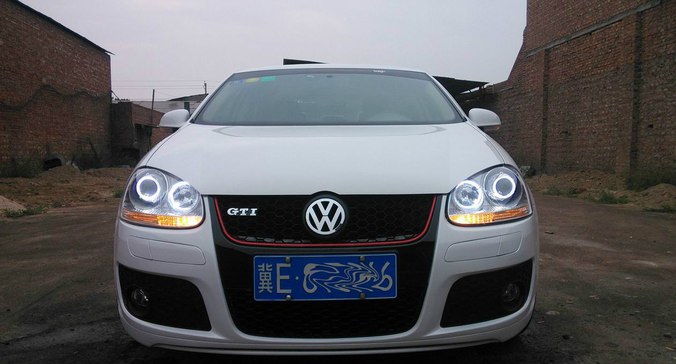 老速騰的蛻變改裝精剛Q5透鏡（升級(jí)06款Jetta GLI）