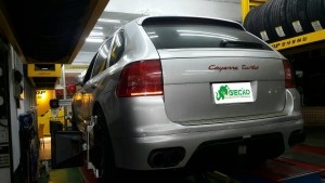 又一臺(tái)卡宴安裝壁虎啦!!!