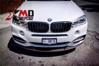 BMW 寶馬F15 X5 M Performance 改裝碳纖維前唇 前唇擾流 包圍 排氣管 機蓋