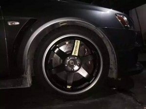 EVO 裝18寸 TE37 SL！ 極品 效果