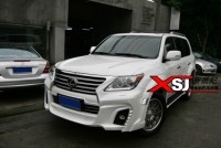 凌志LX570大包圍 雷克薩斯LX570改裝WALD寬體大包圍尾翼排氣