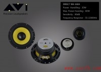 加拿大AVI汽車(chē)音響B(tài)B160A兩分頻