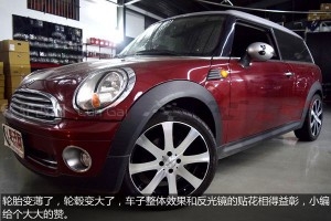 MINI ONE 改裝17寸富誠輪轂