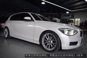 花小錢辦大事——寶馬1系F20改裝18寸NEUTON RA83輪轂