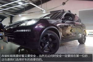 高端安全不貴——保時捷卡宴改裝20寸OZ MONTECARLO HLT輪轂