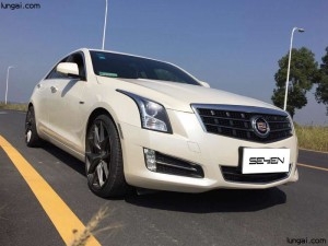 凱迪拉克ATS改裝19寸SEYEN FF3前后配輪轂