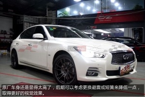 休想成為街車——英菲尼迪Q50L改裝19寸Rays XTREME輪轂