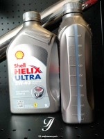 香港 Shell Helix Ultra 灰色壳牌喜力 全合成机油 5W-40 1L