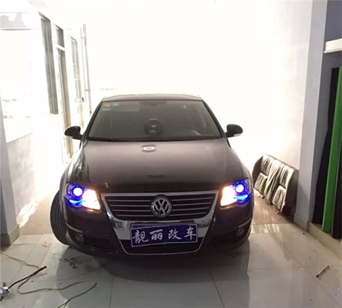 濰坊邁騰改雙光透鏡，氙氣燈