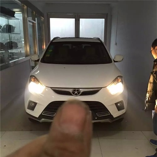 濰坊江淮瑞風(fēng)SUV改氙氣燈