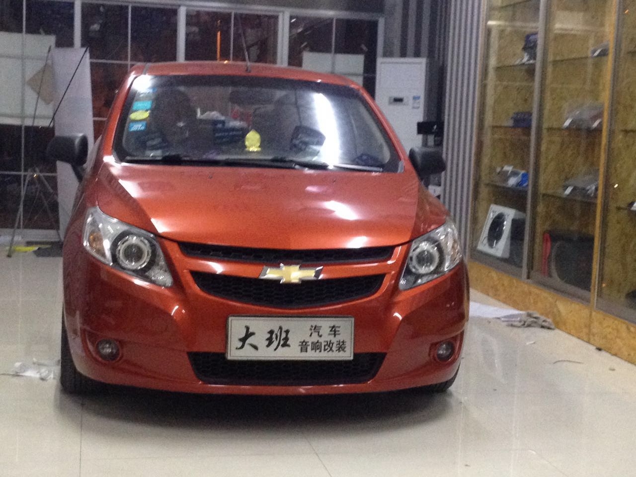 濟(jì)寧鄒城大班汽車音響改裝賽歐汽車音響改裝施工圖