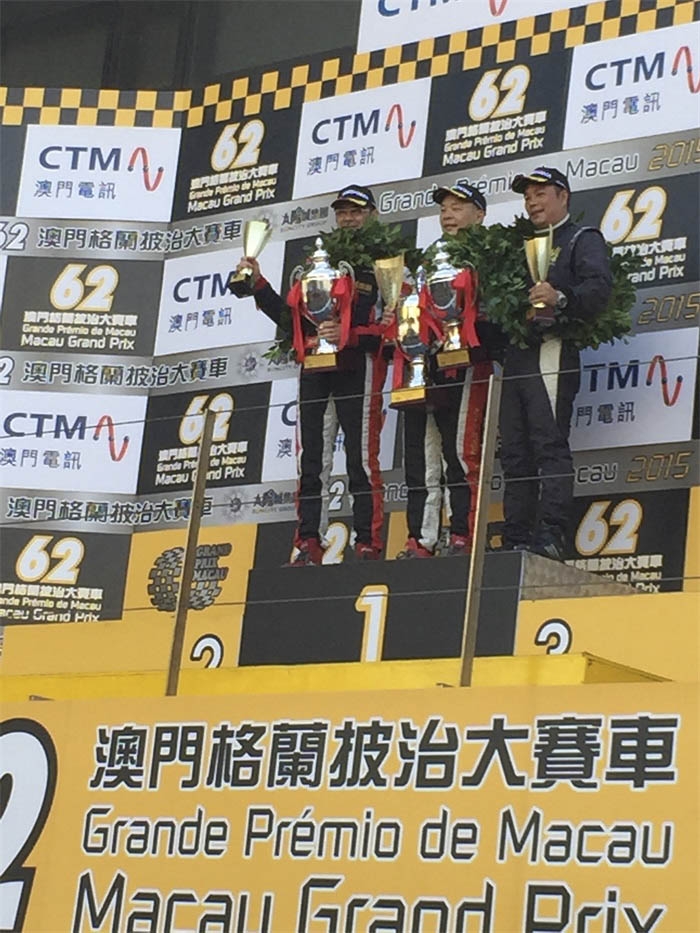 改啊EDDYSTAR改裝品牌首次登陸2015年澳門格蘭披治大賽