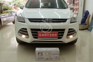 武漢松杉汽車音響改裝福特翼虎升級(jí)意大利歐迪臣音響